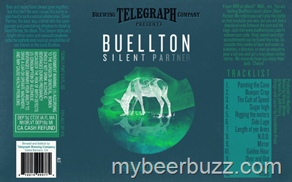 Telegraph Brewing – Buellton Silent Partner – Includes Full-Length Album