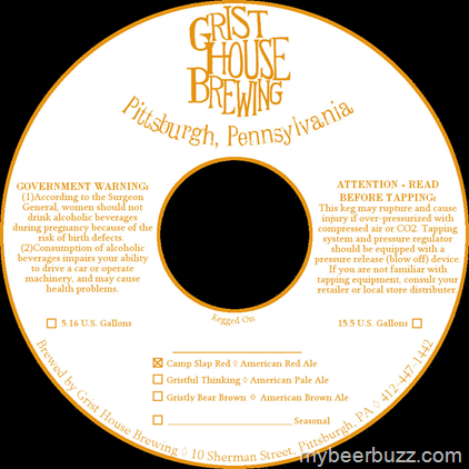 Grist House Brewing – Camp Slap Red, Gristful Thinking, Gristly Bear Brown