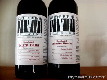 White Birch Night Falls & Morning Breaks Coming 12/21