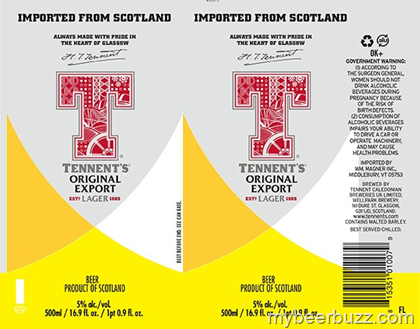 Tennent’s Original Export Lager 500ml Cans