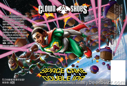 Clown Shoe's – Space Cake Double IPA Coming In Feb/Mar