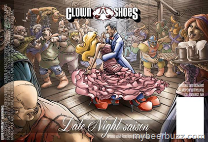 Clown Shoes Date Night Saison Coming In 2014 To MA Only