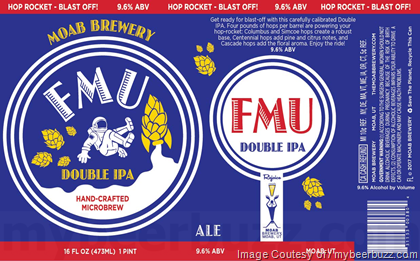 Moab Brewery – FMU Double IPA 16oz Cans