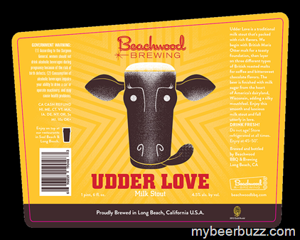 Beachwood Brewing – Udder Love Milk Stout Coming 10/8