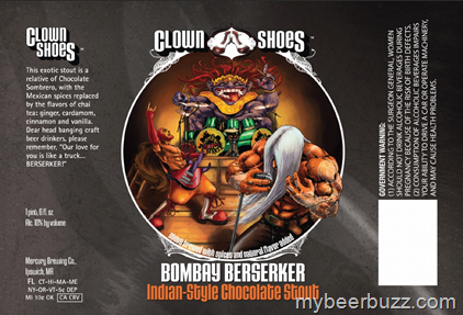 Clown Shoes – Bombay Berserker Indian-Style Chocolate Stout