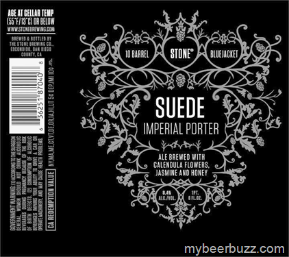 Stone / 10 Barrel / Blue Jacket Co-Brewed Suede Imperial Porter