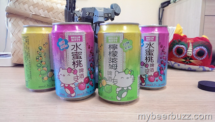 Taiwanese Brewery Long Chuan Creates Hello Kitty Beer
