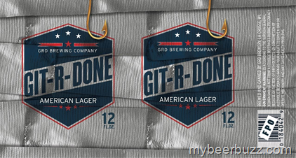 GRD Brewery GIT-R-DONE American Lager 12oz Cans