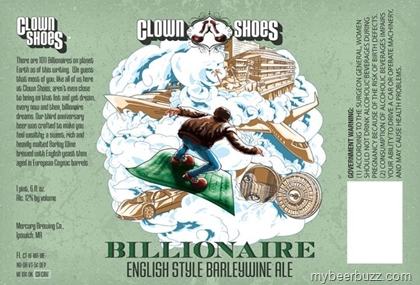 Clown Shoes – Anniversary Billionaire English Style Barleywine
