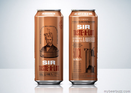 Brutal Brewing – Sir Taste-A-Lot Cans