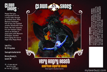 Clown Shoes – Very Angry Beast American Imperial Stout