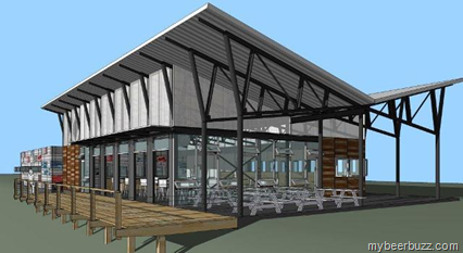 New Belgium Reveals Asheville North Carolina Brewery Drawings