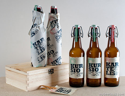 Sakiskiu Alus Beer – New Package Design