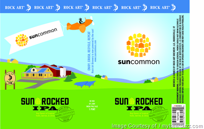 Rock Art – Sun Rocked IPA 16oz Cans