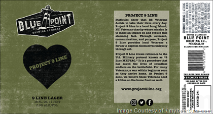 Blue Point – Project 9 Line Lager