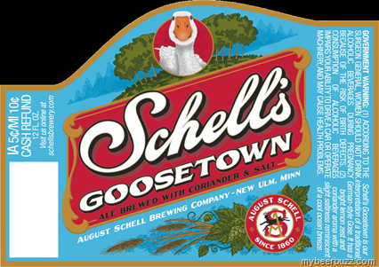 Schell’s Goosetown Gose Coming April 1st