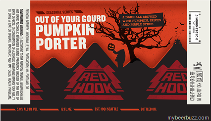 Redhook – Out Of Your Gourd Pumpkin Porter 12oz &22oz Bottles