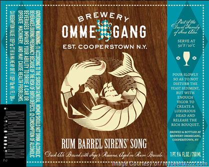 Ommegang Rum Barrel Siren’s Song Bottles