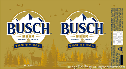 Busch Beer & Busch Light Adding New Trophy Cans