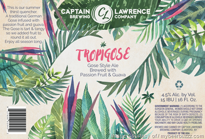 Captain Lawrence Adding Tropigose 16oz Cans