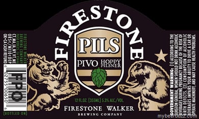 Firestone Walker – Pivo Hoppy Pilsner w/Saphir Hops