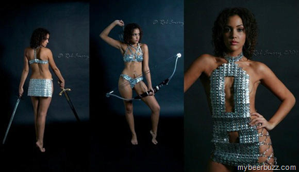 Beer Can – Pull-Tab Bikinis!
