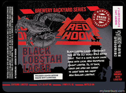 Redhook – Black Lobstah Lager Comes to Bottles in Brewery Backyard Series