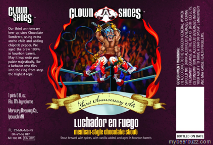 Clown Shoes – Luchador En Fuego Mexican-Style Chocolate Stout