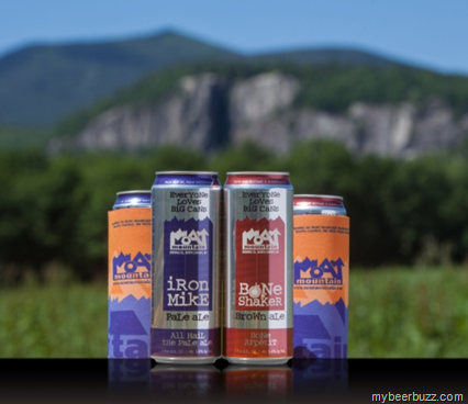 Moat Mountain Brewing Launches Bone Shaker Brown Ale in 24oz Rexam Cans