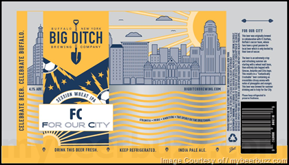 Big Ditch Brewing – FC (For Our City) Session Wheat Ale Cans