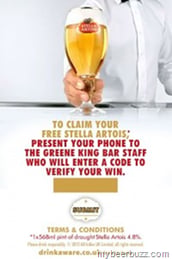 Thousands of Free Stella Artois Pints May Go Unclaimed