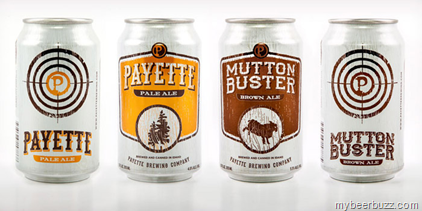 Payette Pale Ale & Mutton Buster 12oz Cans