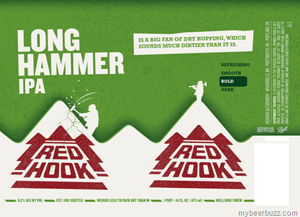 Redhook Longhammer IPA 16oz Cans