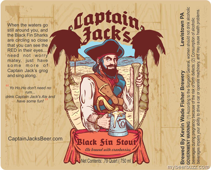 Kevin Wade Fisher – Captain Jack’s Black Fin Stout & Weizen