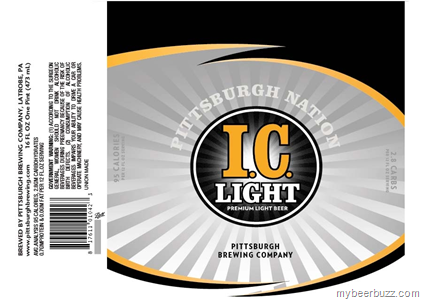 Pittsburgh Brewing I.C. Light–95 Calories