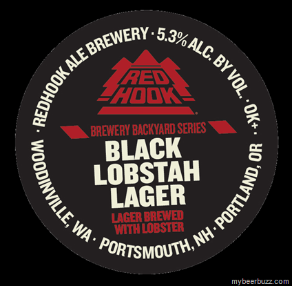 Redhook – Black Lobstah Lager (Brewed w/Lobster)