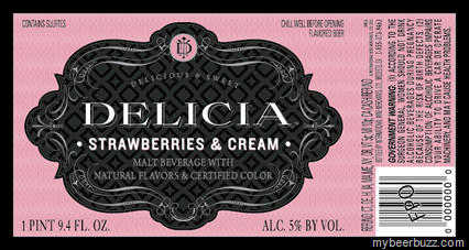 E&J Gallo Winery – Delicia Whipped Malt Beverage Strawberries & Cream