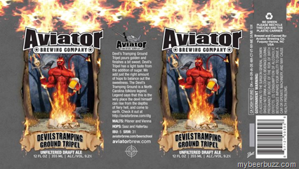 Aviator Devils Tramping Ground Tripel Cans Coming Sept 1st