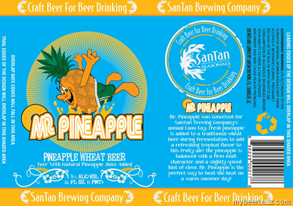 SanTan Brewing–Mr. Pineapple Wheat Beer