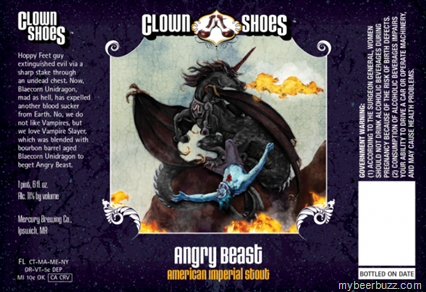 Clown Shoes Angry beast American Imperial Stout