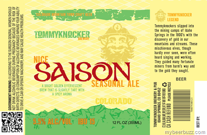 Tommyknocker Nice Saison Seasonal Ale