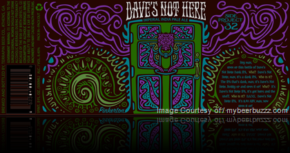 Terrapin Side Project # 32 – Dave’s Not Here Imperial IPA
