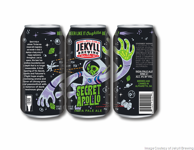 Jekyll Brewing Launching Secret Apollo Hazy IPA Cans