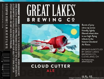 Great Lakes Adding Cloud Clutter Ale and Holy Moses Raspberry & Updating Burning River