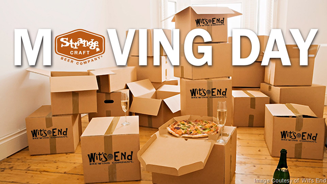 Wit’s End Brewing Announces Moving Day 12/1