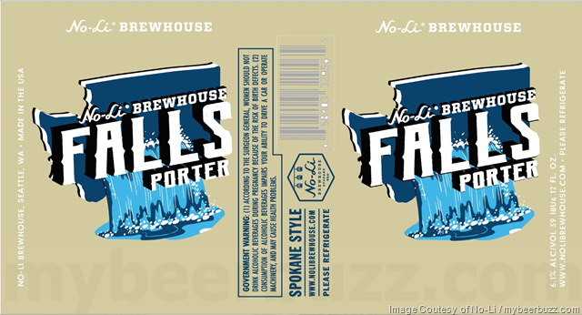 No-Li Brewhouse Adding Falls Porter Cans
