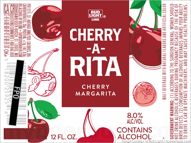 Bud Light Renaming Cherry-A-Rita
