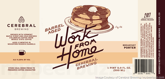 Cerebral Brewing Adding Barrel-Aged Work From Home & Here Be Monsters