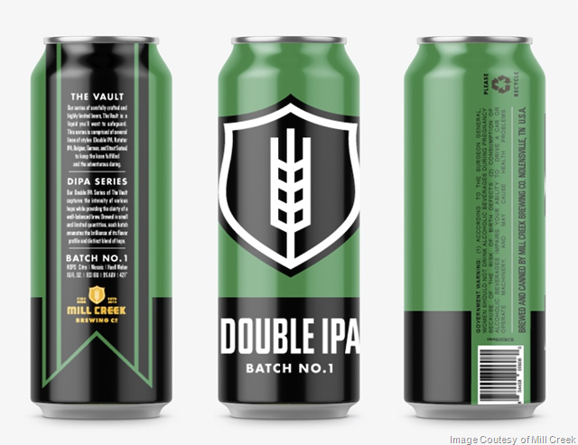 Mill Creek Brewing Releasing The Vault Series of Cans