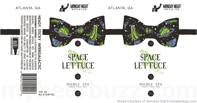 Monday Night Brewing – Space Lettuce DIPA Cans